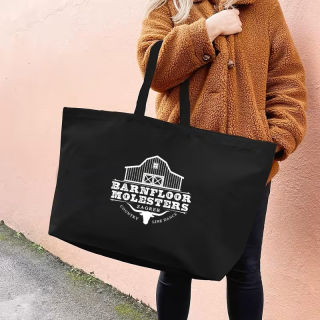 Platnena torba CRNA 70x41x16cm