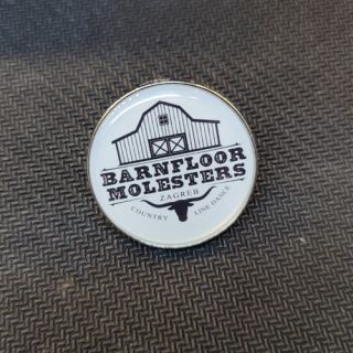 BFM bedž - bijeli, 3 cm